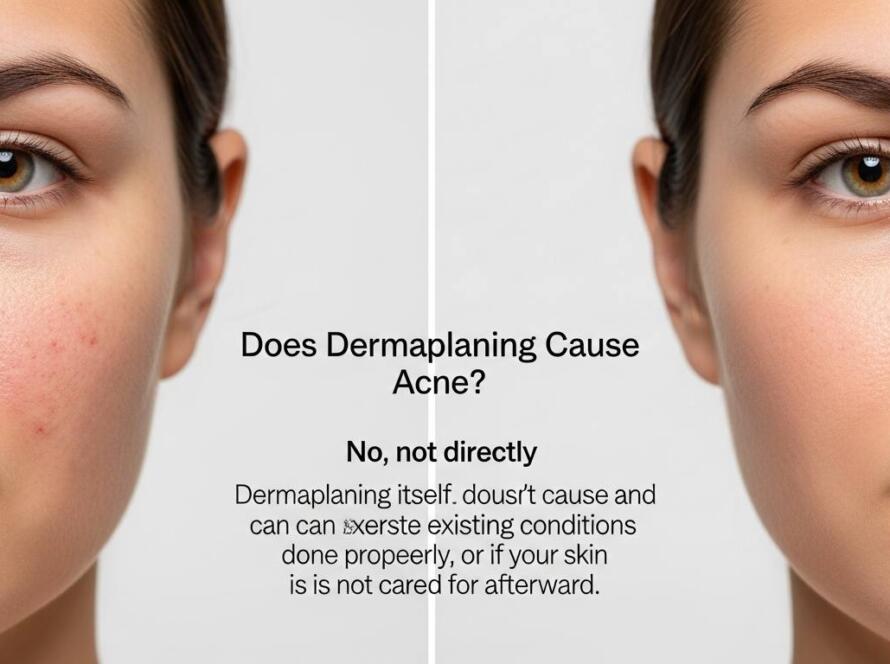 Does Dermaplaning Cause Acne