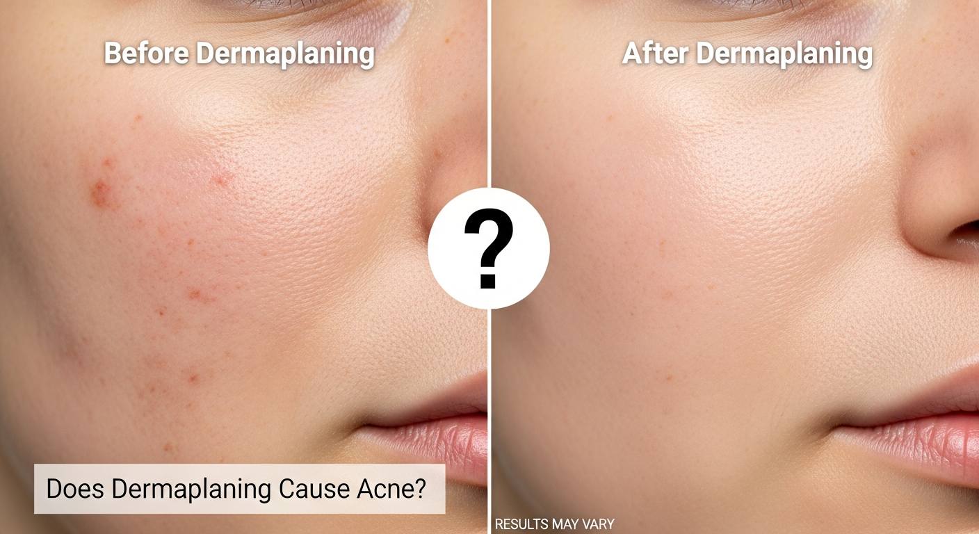Does Dermaplaning Cause Acne