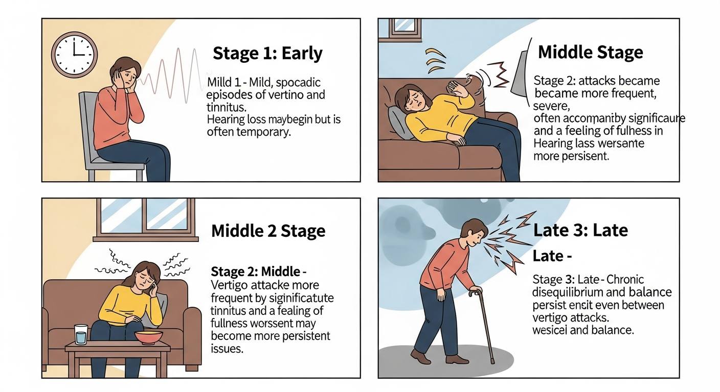 4 Stages of Meniere's Disease