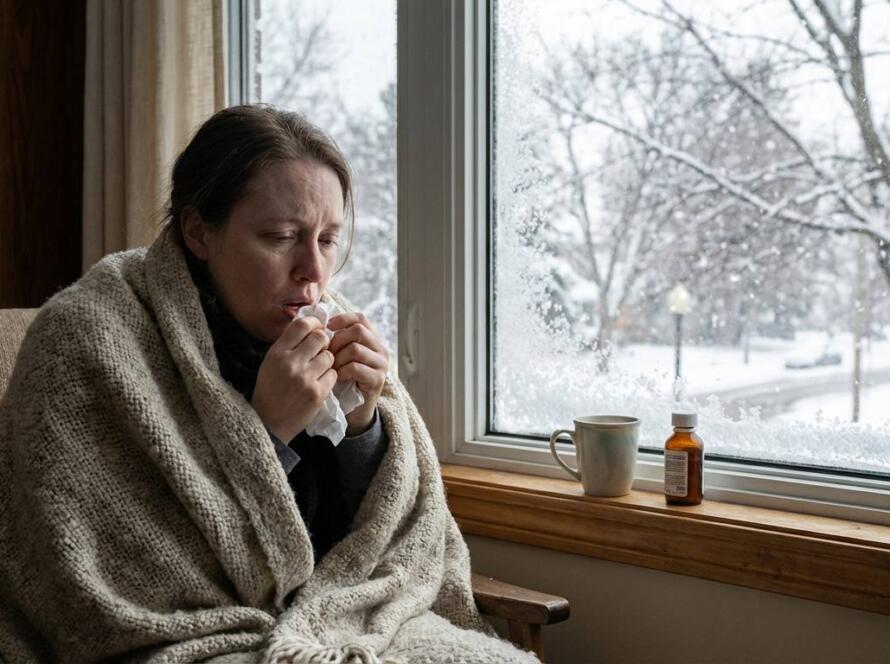 how do you get pneumonia in the winter