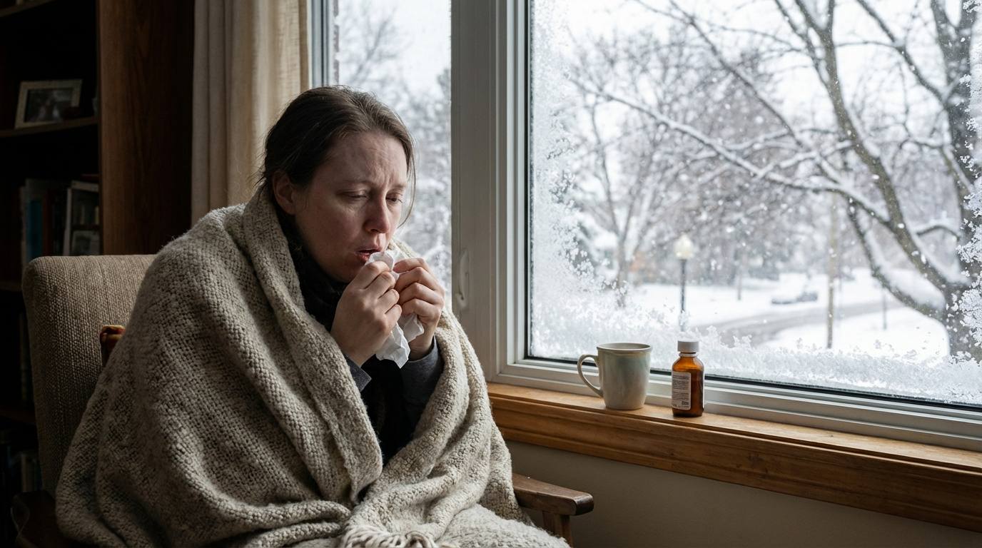 how do you get pneumonia in the winter