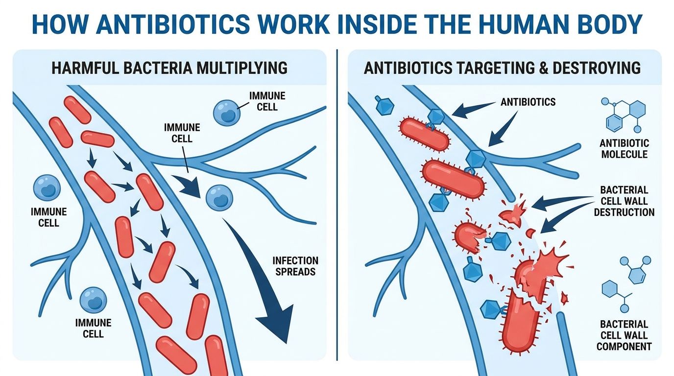 How Do Antibiotics Work