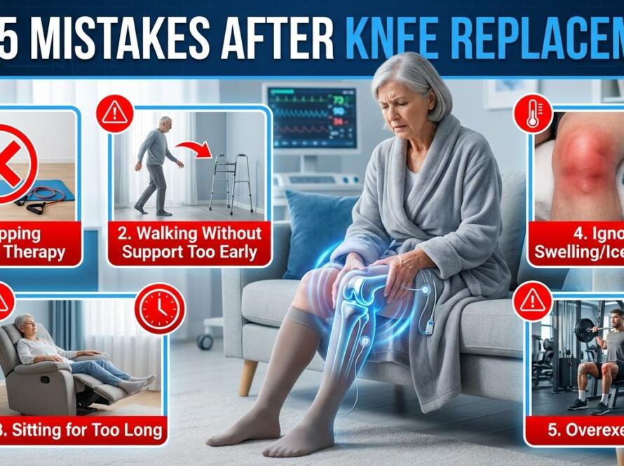 Top 5 Mistakes After Knee Replacement