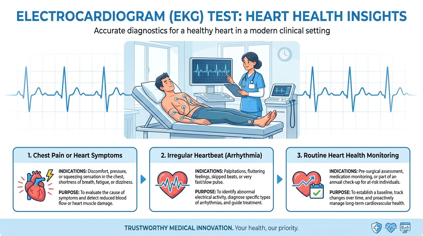 What Are 3 Reasons a Person Would Get an EKG
