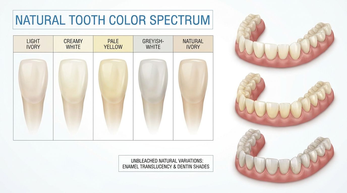 What Are Teeth Natural Color