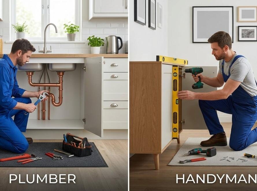 Plumber vs Handyman